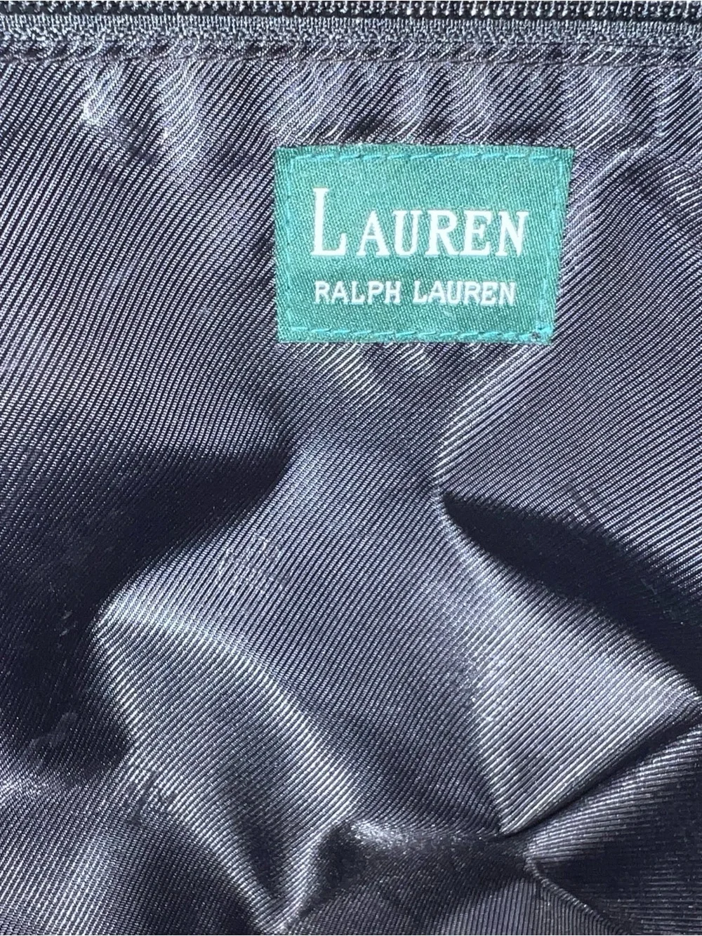 Lauren Ralph Lauren Nylon Purple Houndstooth pattern. Purple Brown Red